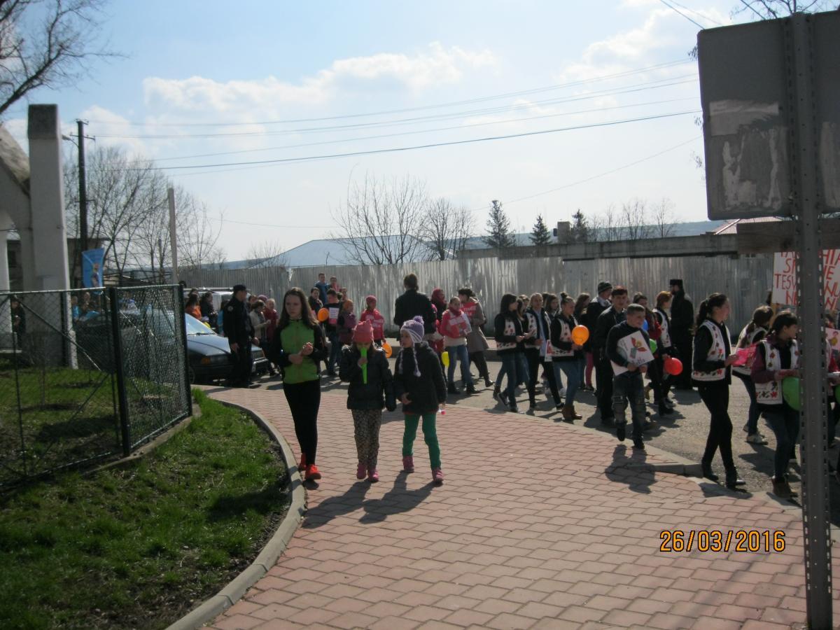 Marș pentru viață - Săveni 2016